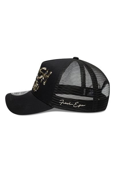 FRESH EGO EMBROIDERED TRUCKER